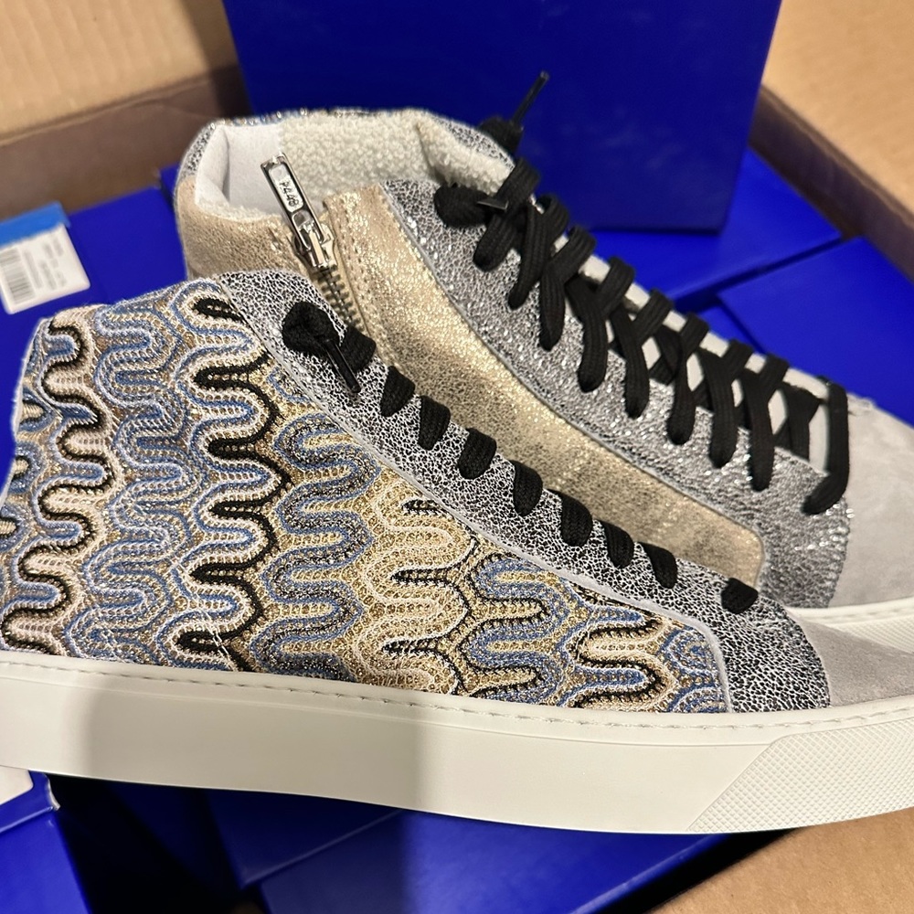 NWT! P448 PANAMA HIGH TOP SNEAKERS